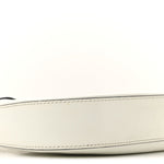 Spazzolato Cleo Adjustable Strap Shoulder Bag White