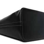 Calfskin Large The Bow Bag Black