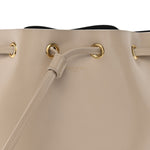 Calfskin Medium Emmanuelle Bucket Bag Nude Powder