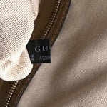 Piuma Calfskin Jumbo GG Embossed Large Duffle Bag Good Taupe