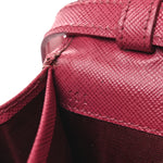 Saffiano Metal Oro Chain Wallet Peonia
