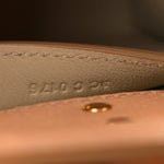 Grained Calfskin Mini Horizon Satchel Beige