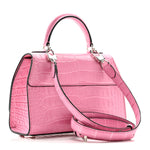 Matte Crocodile Rejane BB Pink