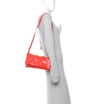 Paper Calfskin Intrecciato Stretch Cassette Bright Red