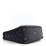 Lambskin Cannage Large Lady Dior Royal Blue