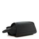 Matte Grained Calfskin Marlo 17 Black