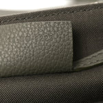 Oblique Jacquard Grained Calfskin Small Saddle Messenger Bag With Flap Green