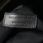 Calfskin Quilted ES Giant Travel Bag Black