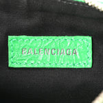 Agneau Arena Le Cagole Shoulder Bag XS Vivid Green