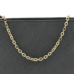 Empreinte Double Zip Pochette Black