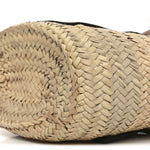 Raffia Small Basket Tote Bag Natural Tan