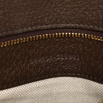 GG Supreme Monogram Textured Dollar Calfskin Blondie Chain Shoulder Flap Bag Beige Ebony New Acero