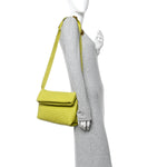 Nappa Intrecciato The Fold Crossbody Kiwi