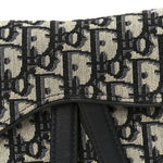Oblique Mini Saddle Bag Blue
