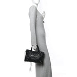 Agneau Arena Silver Hardware Small Le City Black