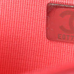 Lambskin Quilted Wallet On Chain WOC Pink