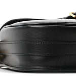 Box Calfskin Medium Bobby Flap Black
