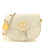 Box Calfskin Small Bobby Bag White