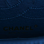 Metallic Calfskin Quilted 2.55 Reissue 225 Flap Blue