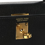 Chevre Chamkila Mini Kelly Sellier 20 Black
