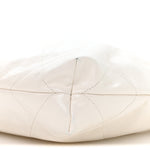 Shiny Calfskin Quilted Small Chanel 22 White