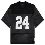 24 Mesh Boxy Jersey - Black