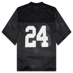 24 Mesh Boxy Jersey - Black