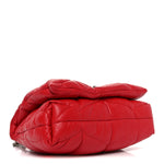 Nappa Pillow Quilted Softie Bag Lancaster Red