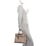 Ostrich Birkin 30 Mousse