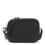 Microguccissima Mini Bree Messenger Bag Black
