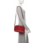 Vitello Phenix Camera Bag Rosso