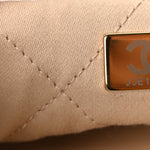 Shiny Calfskin Quilted Mini Chanel 22 White