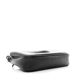 Natural Smooth Calfskin Rodeo Sling Pochette Black