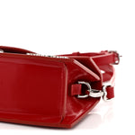 Glazed Calfskin Le Bambino Red