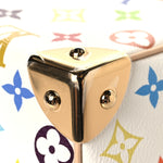 LV X TM Monogram Multicolor Speedy Bandouliere 25 White