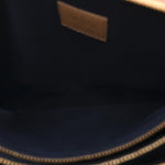 Lambskin Embossed Monogram Coussin PM Camel