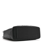 Caviar Quilted Petit Shopping Tote PST Black