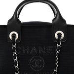 Mixed Fibers Small Deauville Bowling Bag Navy Blue