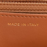 Lambskin Quilted Chanel 19 Wallet On Chain WOC Brown