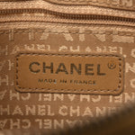 Metallic Caviar Quilted Timeless CC Shoulder Bag Gold