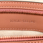 Monogram Azalea Calfskin Small Retro Interlocking G Duffle Bag Cloche Rose Pink