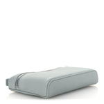 Grained Calfskin Extra Pocket Mini Pouch Minty Breeze