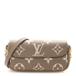 Empreinte Monogram Giant Ivy Wallet On Chain Tourterelle Creme