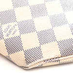 Damier Azur Braided Neverfull MM Orange