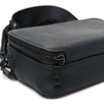 Calfskin Aerogram Alpha Wearable Wallet Black