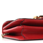 Dollar Calfskin Small Interlocking G Shoulder Bag Red
