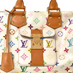 Monogram Multicolor Speedy 30 White