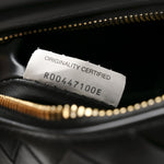 Calfskin Nappa Intrecciato Mini Wallace Black