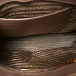 Saffiano Lux Small Galleria Double Zip Tote Cammeo