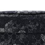 Denim Monogram Web Belt Bag Blue Multicolor